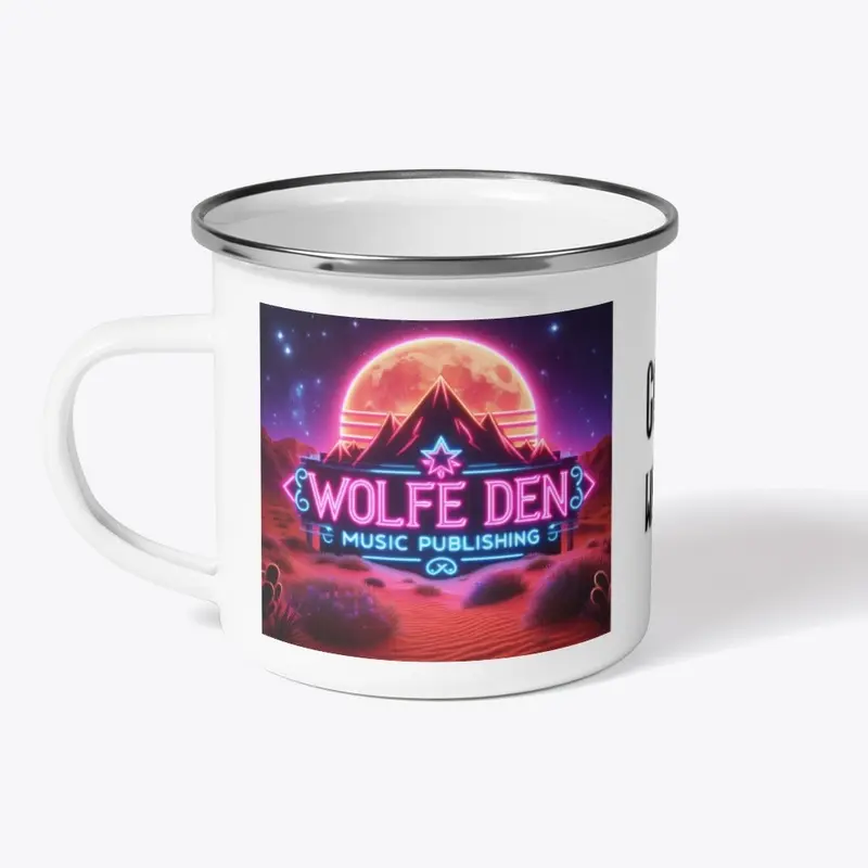 Wolfe Den Records Camping Mug